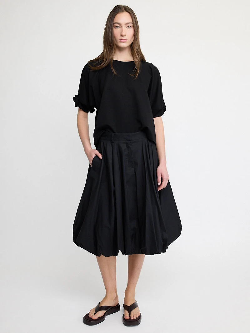 Top with Draped Detail