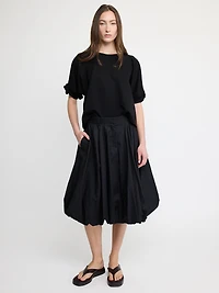 Top with Draped Detail