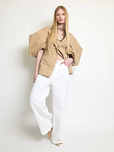 Pantalon Jambes Larges