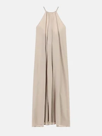 Flowy Halter Maxi Dress