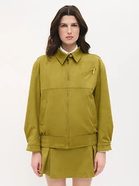 Blouson aviateur effet daim