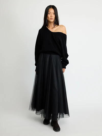 V-Neck Knit Sweater