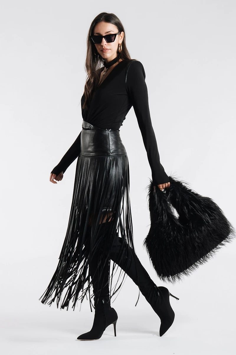Fringed Skirt