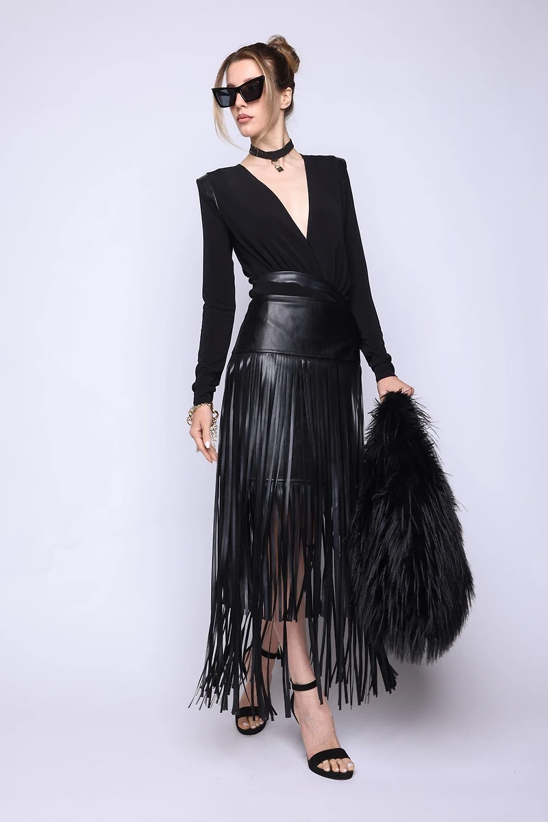 Fringed Skirt