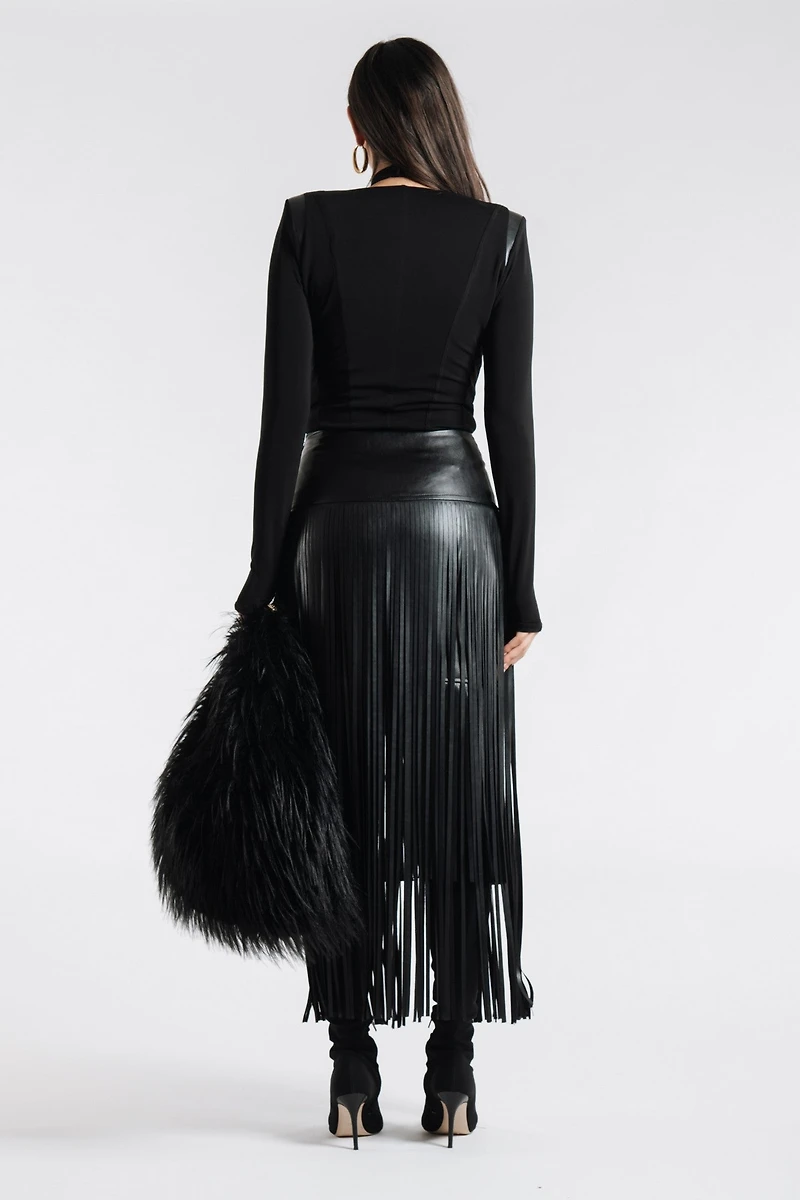 Fringed Skirt