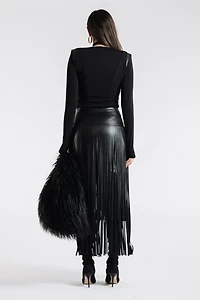 Fringed Skirt