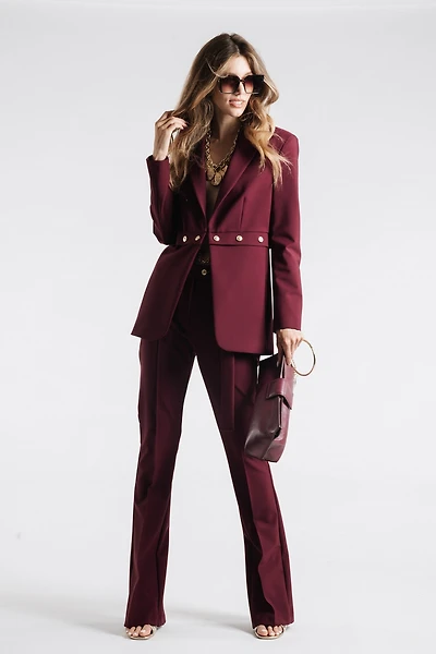 Blazer With Gold Buttons