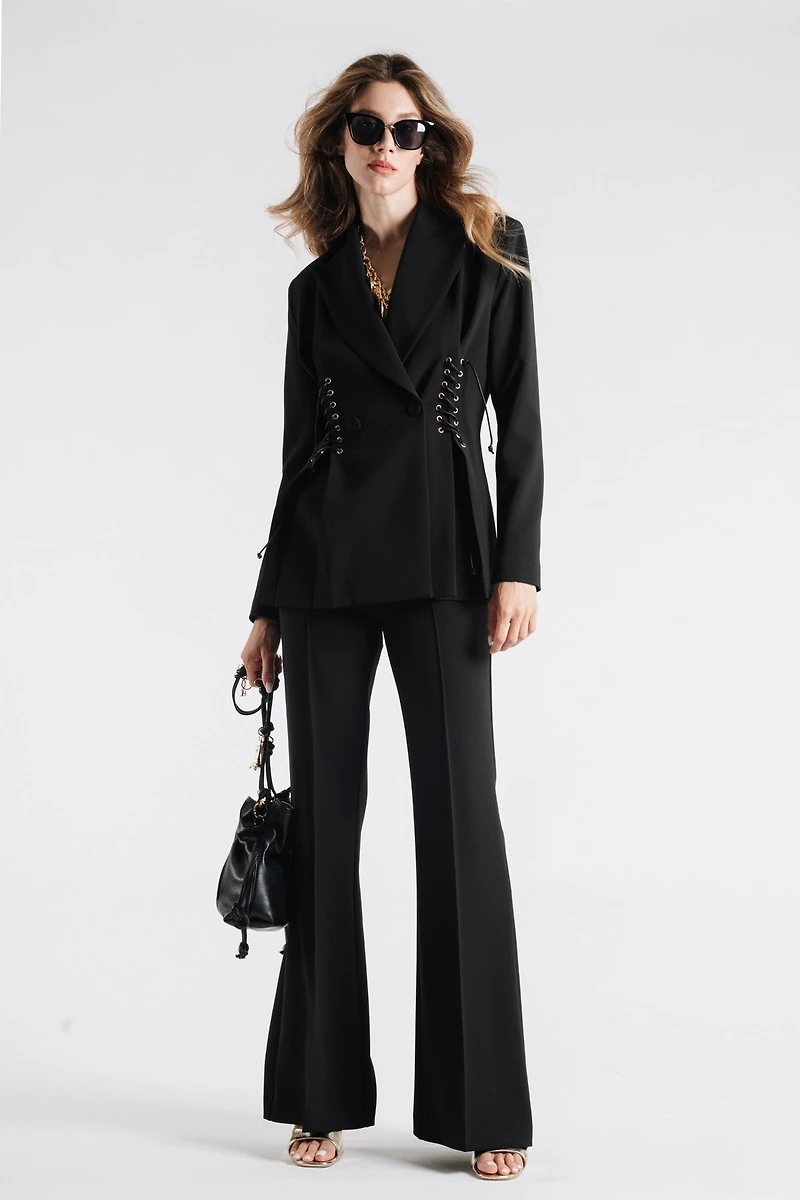 Blazer With Laces