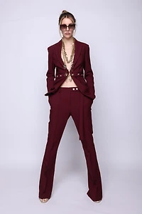 Pants With Gold Buttons