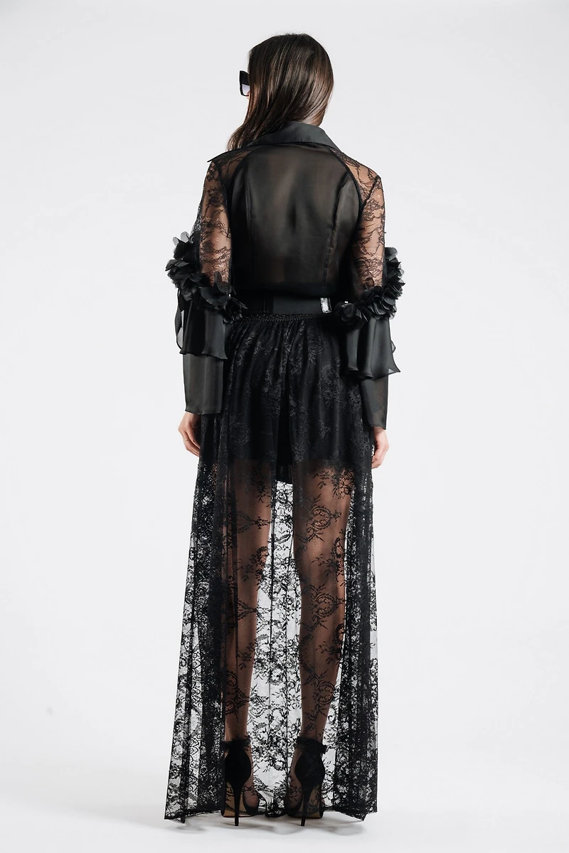 Shirt With Ruffles