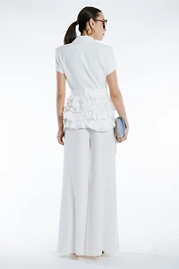 Jacket With Ruffles