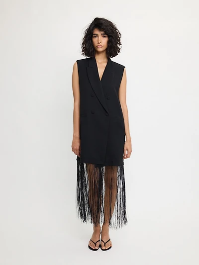 Robe à franges sur mesure