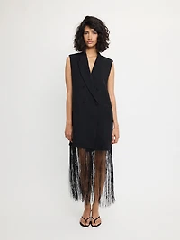 Robe à franges sur mesure