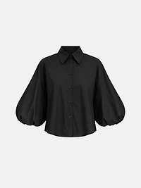Chemise légère à manches bouffantes