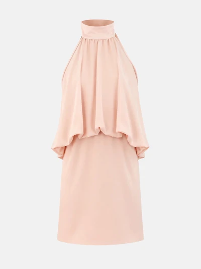 Draped Halter Dress