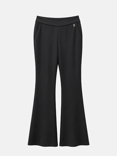Black Flared Trousers