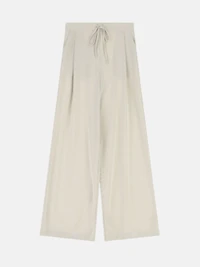 Drawstring Palazzo Trousers