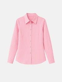 Striped Button-Down Shirt