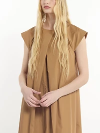 Dress With Pleated Detail