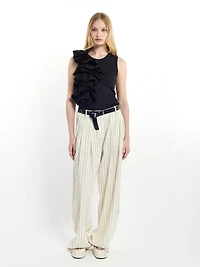 Ruffled Tank Top