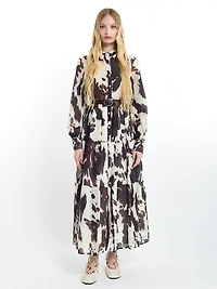 Cow Print Dress
