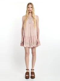 Distress Lace Dress