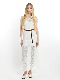 Crochet Midi Dress