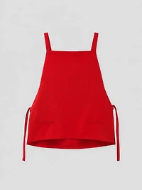 Gilet à nouer sur les côtés