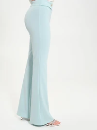 Pantalon évasé à 2 boutons