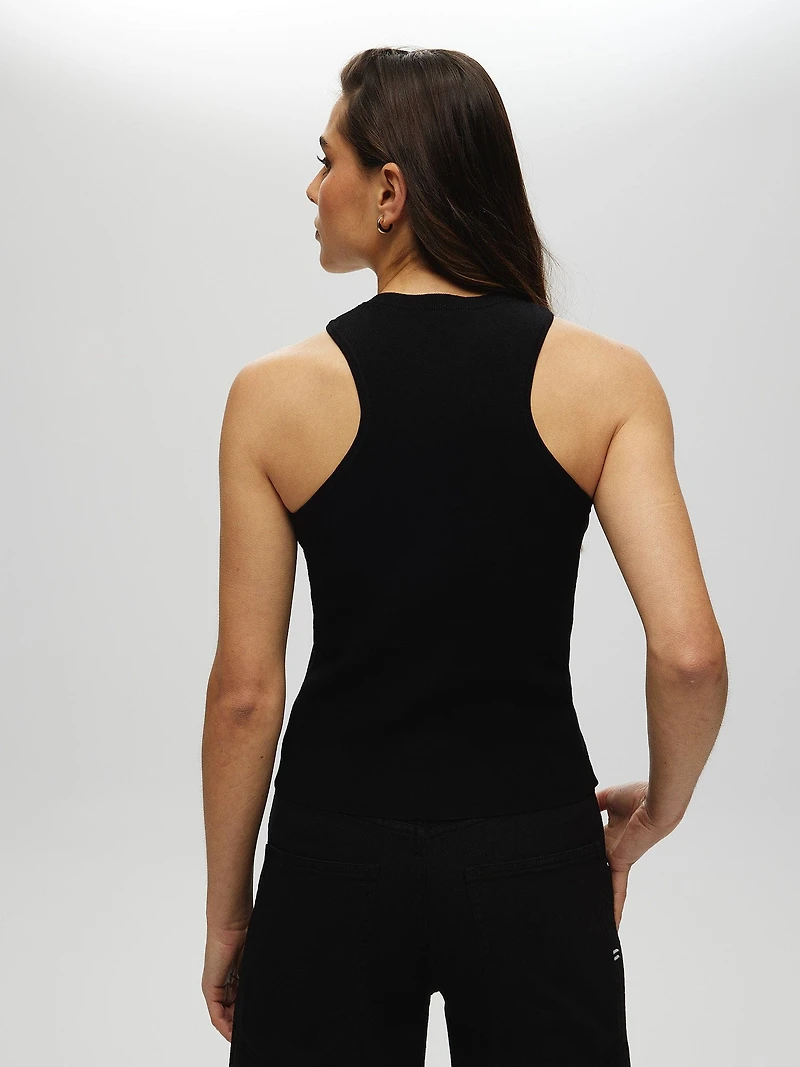 High Neck Tank Top