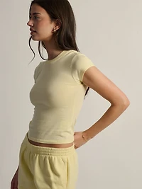 TEE-SHIRT HARLOW GIA - JAUNE BÉBÉ