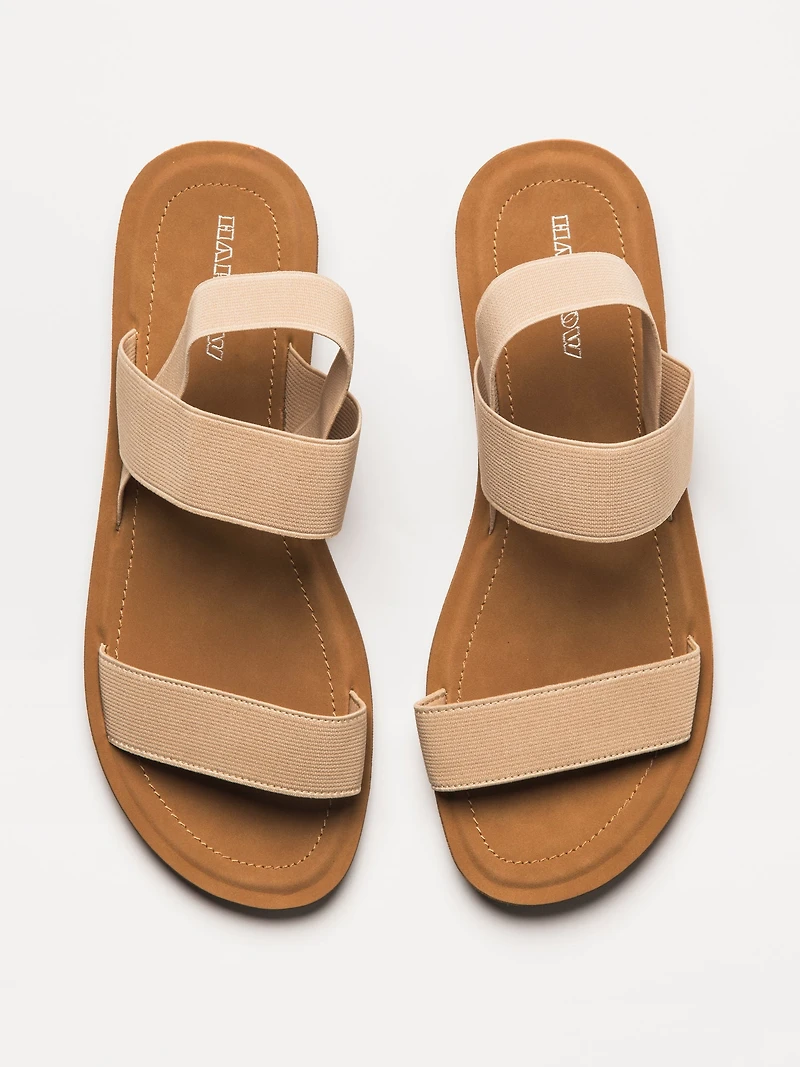 WOMENS HARLOW KENDRA SANDALS - NUDE