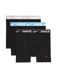 NIKE ULTRA COMFORT BOXER BRIEF3PK - BLACK