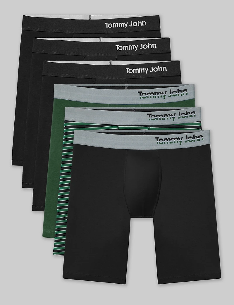 Cool Cotton Boxer Brief 8" (6-Pack)