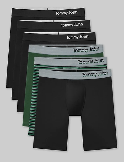 Cool Cotton Boxer Brief 8" (6-Pack)
