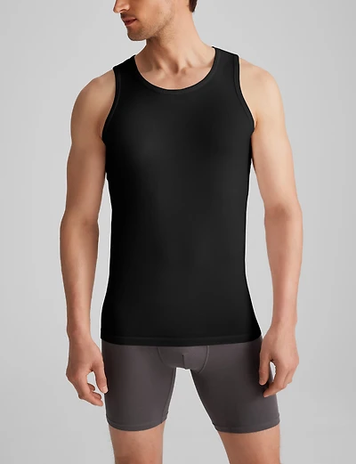 Cool Cotton Tank Stay-Tucked Undershirt