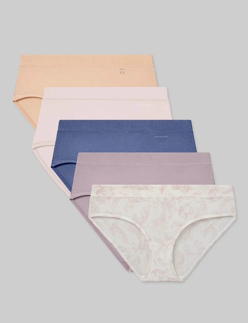 Women's Second Skin High Rise Brief (5-Pack)