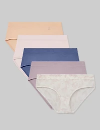Women's Second Skin High Rise Brief (5-Pack)