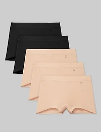 Women's Cool Cotton Boyshort (5-Pack)