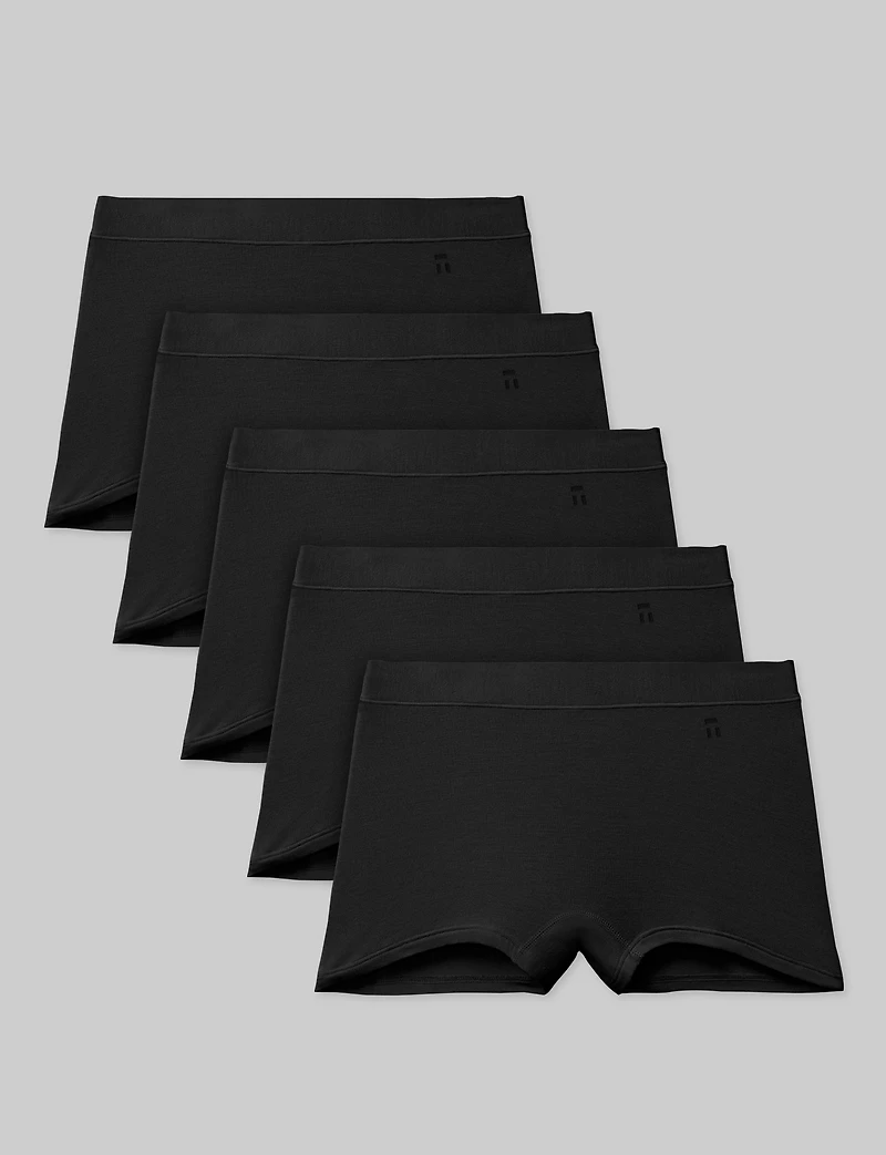 Women's Cool Cotton Boyshort (5-Pack)