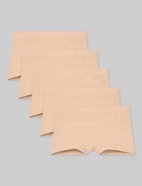 Women's Second Skin Boyshort (5-Pack)