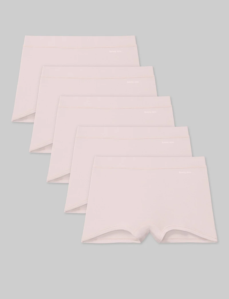 Women's Second Skin Boyshort (5-Pack)