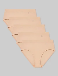 Women's Second Skin High Rise Brief (5-Pack)