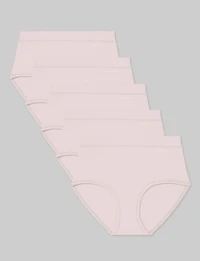 Women's Second Skin High Rise Brief (5-Pack)