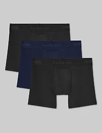 Second Skin Luxe Rib Trunk 4" (3-Pack)