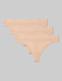 Women's Second Skin Thong (3-Pack