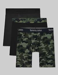 Second Skin Boxer Brief 8" (3-Pack)