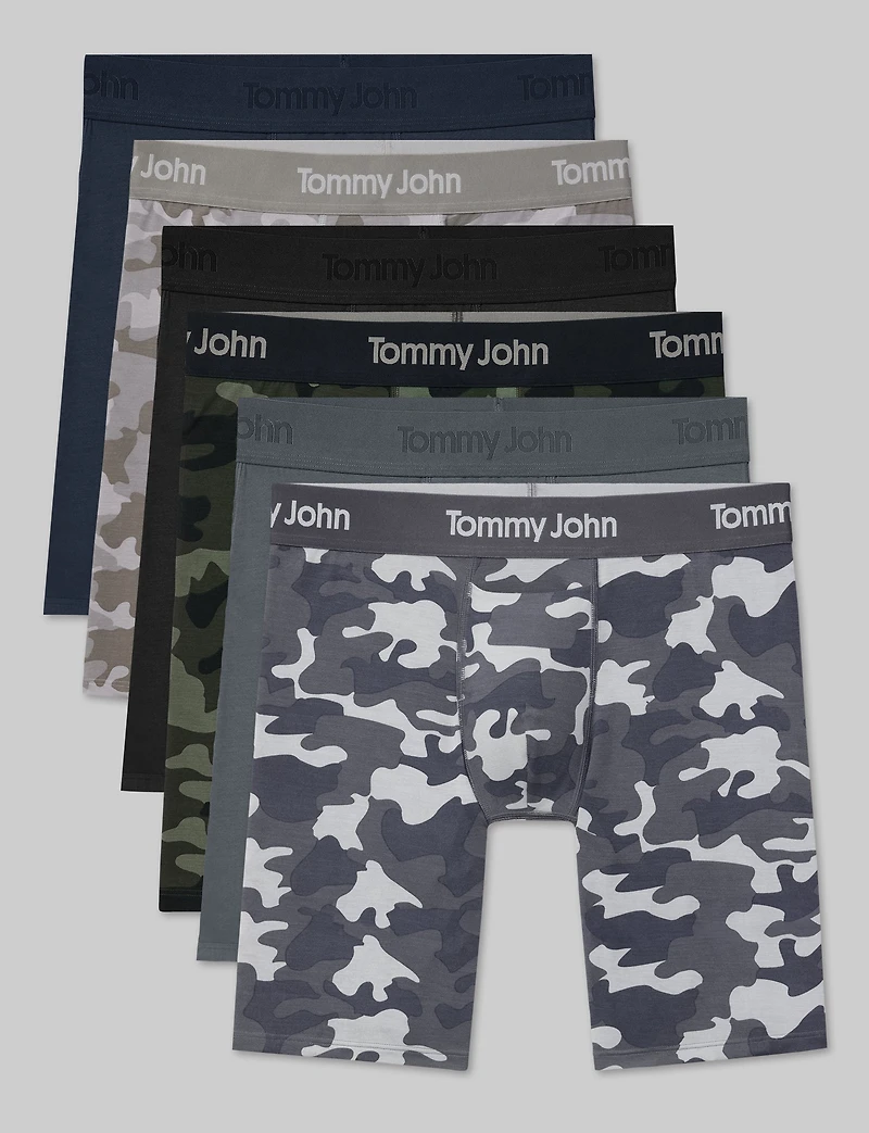 Second Skin Boxer Brief 8" (6-Pack)