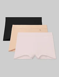 Women's Cool Cotton Boyshort (3-Pack)