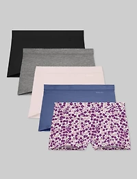 Women's Cool Cotton Boyshort (5-Pack)